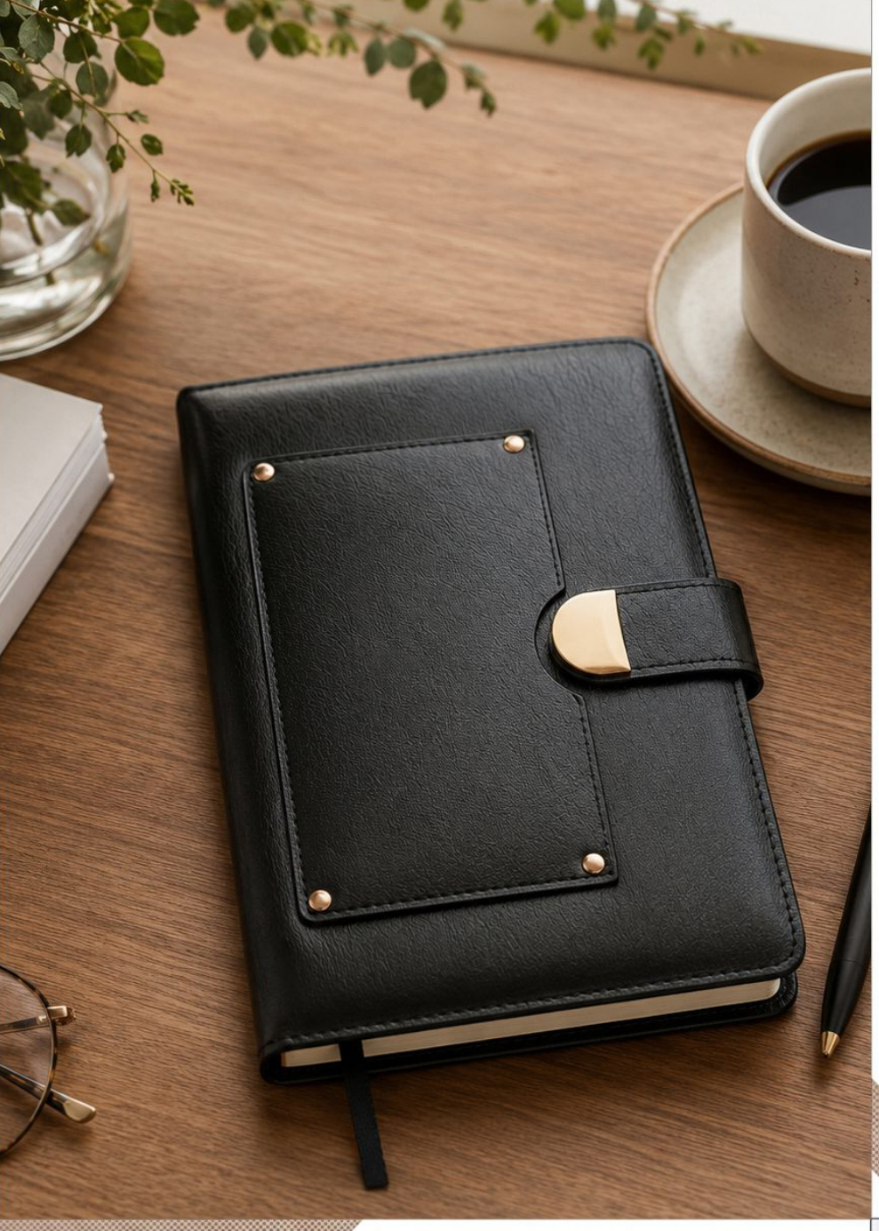 V-810 Luxury Foil-Stamped Executive Organizer